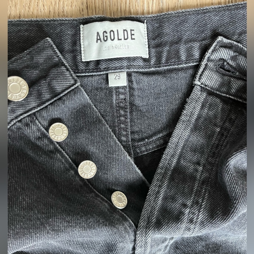 Agolde Parker Denim Shorts